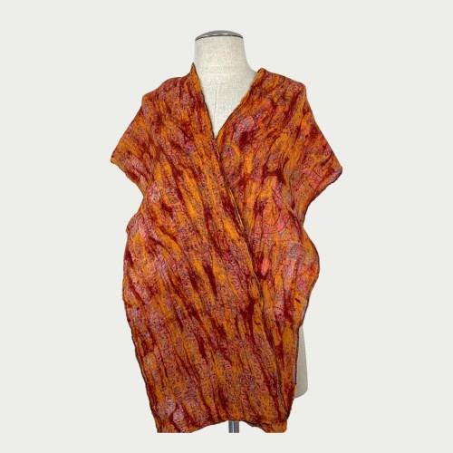 Orangish Maroon Vantage Scarf